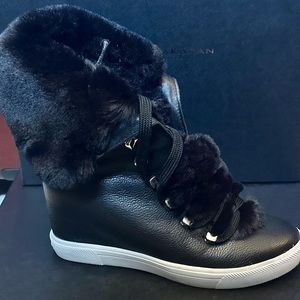 Donna Karan Cristin Wedge Boot